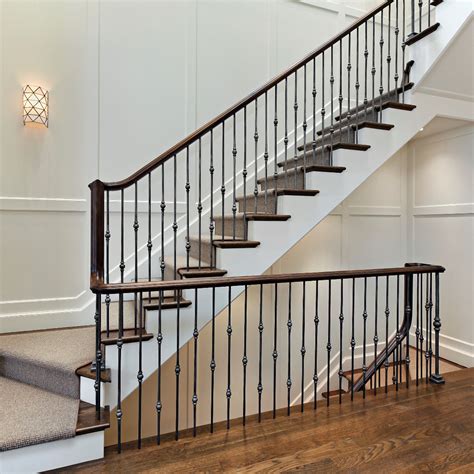 metal stair spindles with brackets|metal spindles for interior stairs.